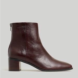 Madewell Essex square toe boot 8